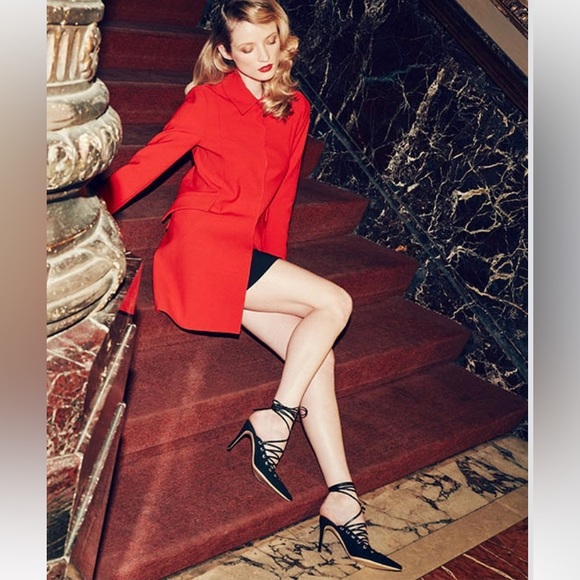 NEW M. Gemi Corsetto ankle-wrap heels - Picture 2 of 9